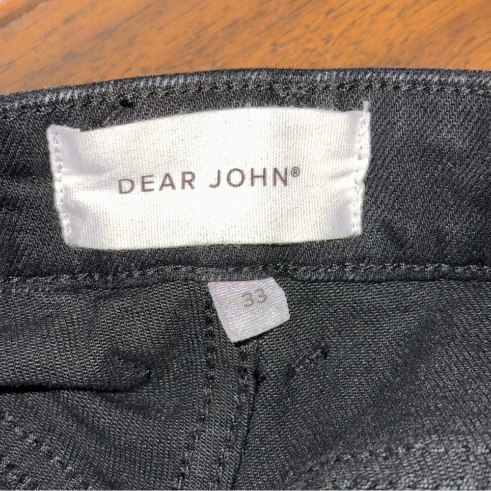 NWT Dear John Olivia Black High-Waisted Jeans. Size 33 - Picture 7 of 8
